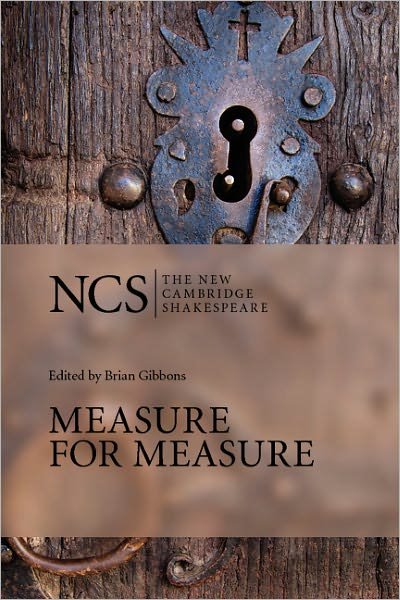 Cover for William Shakespeare · Measure for Measure - The New Cambridge Shakespeare (Taschenbuch) [2 Revised edition] (2006)