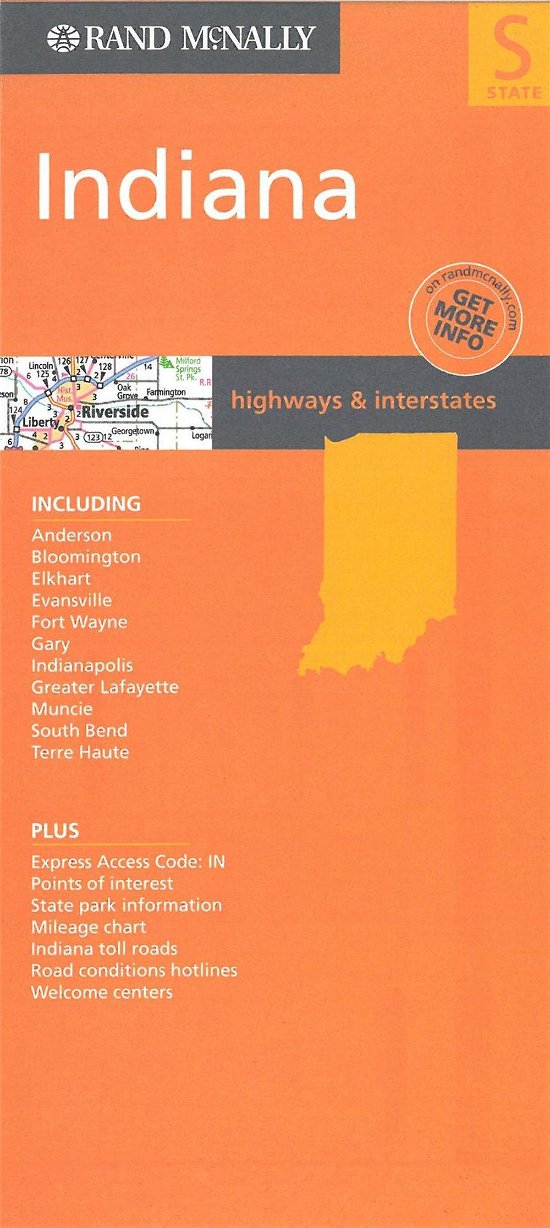 Cover for Rand McNally · Indiana (Gebundenes Buch) (2006)