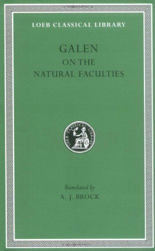 Cover for Galen · On the Natural Faculties - Loeb Classical Library (Hardcover Book) (1916)