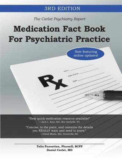 Cover for Puzantian, Talia, BCPP · Medication Fact Book for Psychiatric Practice (Pocketbok) (2016)