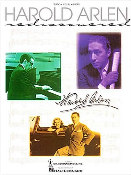Cover for Harold Arlen · Harold Arlen Rediscovered Pianovocal (Pocketbok) (1996)