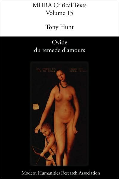 Cover for Tony Hunt · Ovide Du Remede D'amours (Paperback Book) (2008)