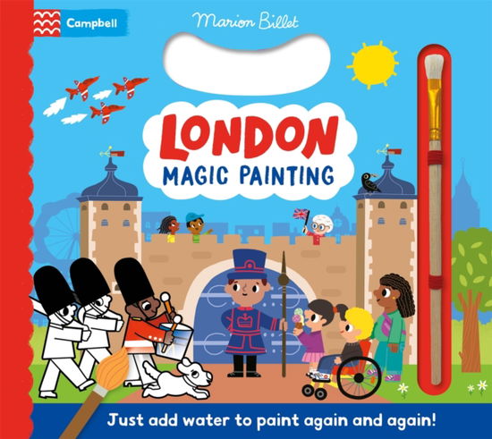 Cover for Marion Billet · London Magic Painting - Campbell London (Kartongbok) (2025)