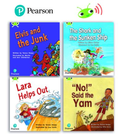 Cover for Teresa Heapy · Learn to Read at Home with Bug Club Phonics: Phase 4 - Reception Term 3 (4 fiction books) (Bog) (2021)