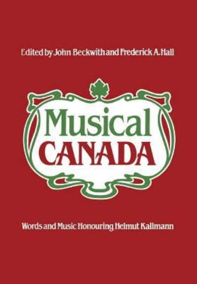 Cover for John Beckwith · Musical Canada (Pocketbok) (1988)