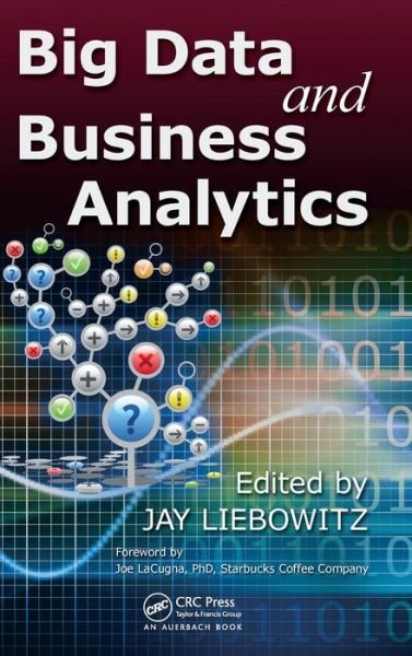 Cover for Jay Liebowitz · Big Data and Business Analytics (Gebundenes Buch) (2013)