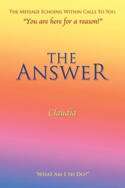 Cover for Claudia · The Answer (Paperback Bog) (2018)