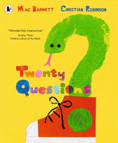 Cover for Mac Barnett · Twenty Questions: The perfect interactive picture book for inquisitive minds from an award-winning author and a Caldecott Honoree (Taschenbuch) (2024)