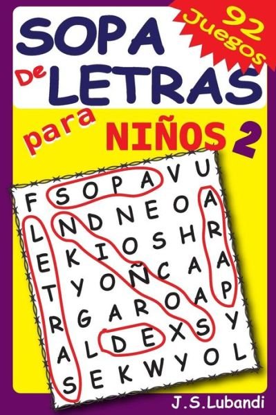 Cover for Jaja Media · Sopa de Letras para Ninos 2 (Paperback Book) (2016)