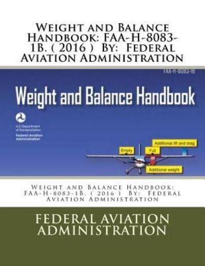 Cover for Federal Aviation Administration · Weight and Balance Handbook (Pocketbok) (2017)