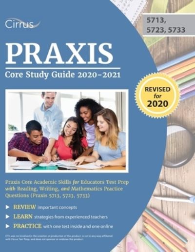 Cover for Cirrus Teacher Certification Exam Team · Praxis Core Study Guide 2020-2021 (Pocketbok) (2019)