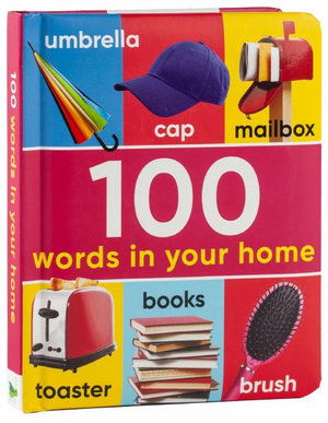 Cover for Little Grasshopper Books · 100 Words in Your Home (Book &amp; Downloadable App!) (Board book) (2020)