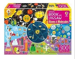 Cover for Rosie Dickins · Usborne Book and Jigsaw Atoms and Molecules - Usborne Book and Jigsaw (Paperback Book) (2023)