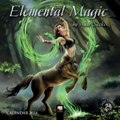 Anne Stokes: Elemental Magic Mini Wall calendar 2024 (Art Calendar) (Kalender) [New edition] (2023)