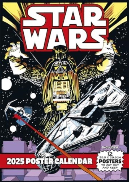 Star Wars (Classic Comic Book Covers) 2025 Poster Calendar (Calendar) (2025)