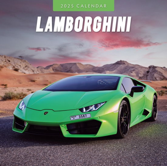 Cover for Red Robin · Lamborghini 2025 Square Wall Calendar (Paperback Book) (2024)