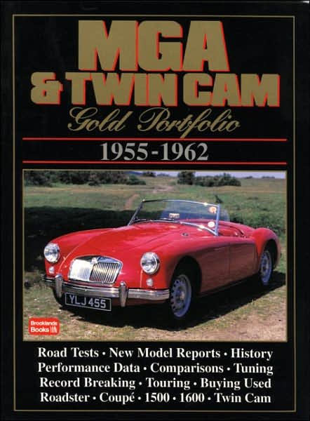 Cover for R M Clarke · MG, MGA and Twin Cam Gold Portfolio, 1955-62 (Paperback Book) (1991)