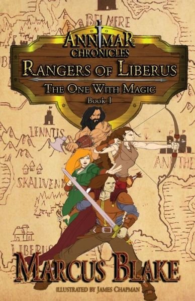 Cover for Marcus Blake · Rangers of Liberus (Paperback Book) (2021)
