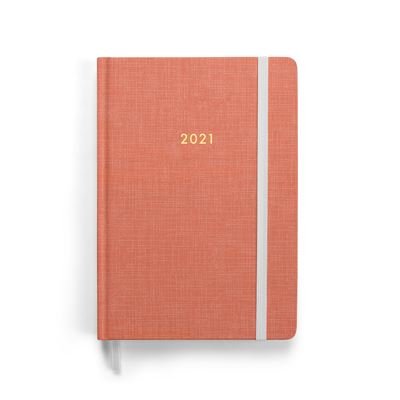 Cover for A &amp; N Media · 2022 Planner Brown Linen - a N Media (Hardcover Book) (2021)