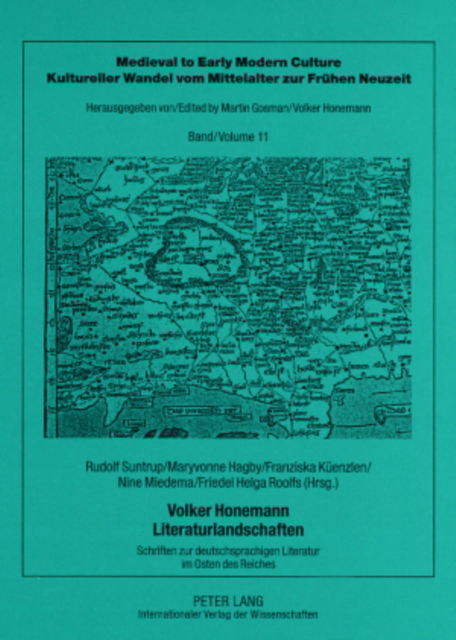 Cover for Volker Honemann - Literaturlandschaften: Schriften zur deutschsprachigen Literatur im Osten des Reiches (Paperback Book) (2008)