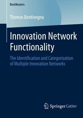 Thomas Bentivegna · Innovation Network Functionality: The Identification and Categorization of Multiple Innovation Networks - BestMasters (Pocketbok) [2014 edition] (2014)