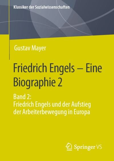 Cover for Gustav Mayer · Friedrich Engels Eine Biographie 2 (Bok) (2022)