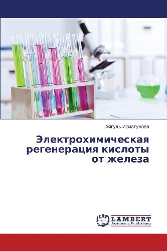 Cover for Aygul' Ismagulova · Elektrokhimicheskaya Regeneratsiya Kisloty Ot Zheleza (Pocketbok) [Russian edition] (2013)