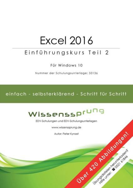 Cover for Kynast · Excel 2016 - Einführungskurs Tei (Bok) (2020)