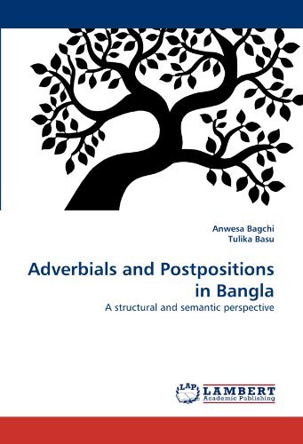 Cover for Tulika Basu · Adverbials and Postpositions in Bangla: a Structural and Semantic Perspective (Paperback Book) (2010)