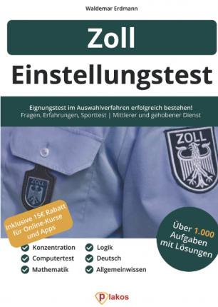 Cover for Waldemar Erdmann · Einstellungstest Zoll (Book) (2021)