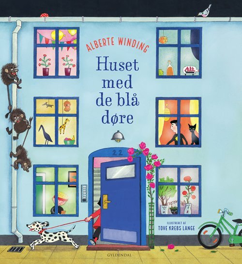 Cover for Alberte Winding; Tove Krebs Lange · Huset med de blå døre (Bound Book) [1st edition] (2020)