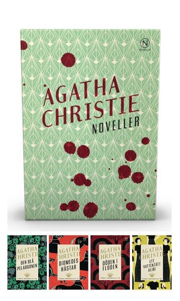 Cover for Agatha Christie · Agatha Christie i en liten ask: Presentask med fyra noveller av Agatha Christie (Bok) (2015)