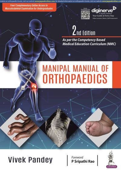 Cover for Vivek Pandey · Manipal Manual of Orthopaedics (Paperback Book) [2 Revised edition] (2023)