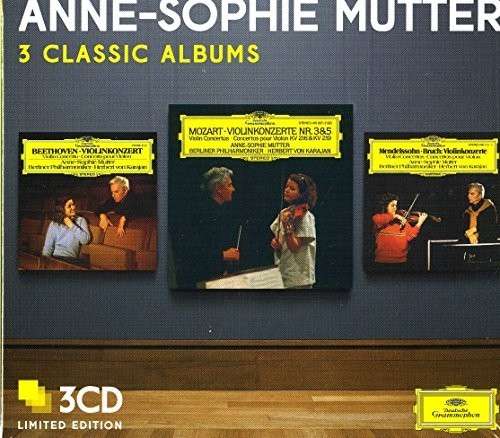 Cover for Anne-sophie Mutter · 3 Classic Albums (CD) [Limited edition] (2014)