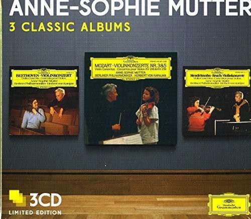 3 Classic Albums - Anne-sophie Mutter - Muziek - CLASSICAL - 0028947930785 - 10 juni 2014