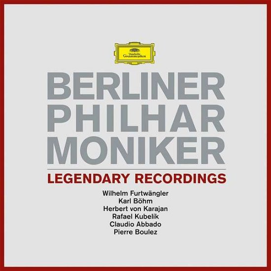 LEGENDARY RECORDINGS (6LP) by BERLIN PHILHARMONIKER - Berlin Philharmoniker - Music - Universal Music - 0028948355785 - October 19, 2018