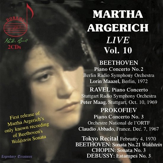 Cover for Vol. 10 Martha Argerich Live · Martha Argerich (CD) (2022)