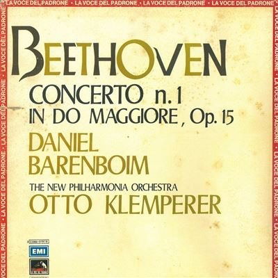 Cover for Ludwig Van Beethoven  · Concerto N.1 (VINYL)