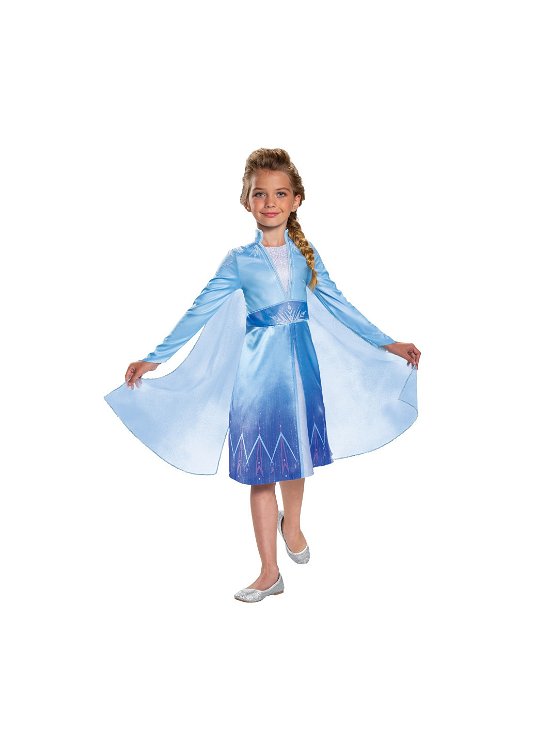 Cover for Disguise · Classic Costume - Elsa Traveling Dress (128 Cm) (129979k) (Toys)