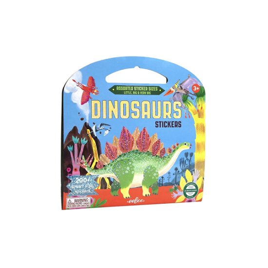 Sticker Book - Dinosaurs - (estkdno) - Eeboo - Merchandise - Eeboo - 0689196520785 - 