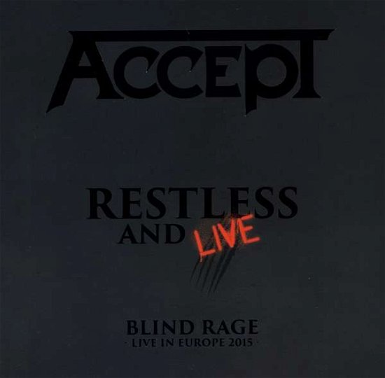 Cover for Accept · Restless &amp; Live (LP) [Standard edition] [Box set] (2017)
