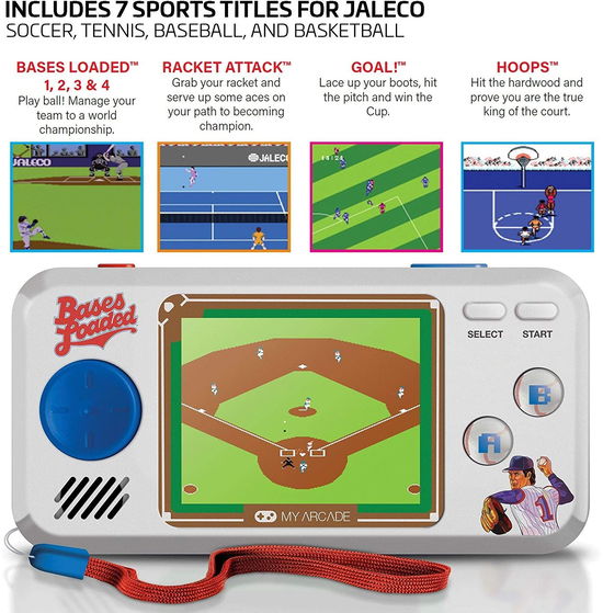 My Arcade Dgunl3278 Bases Loaded Pocket Player Gam - My Arcade - Other -  - 0845620032785 - 