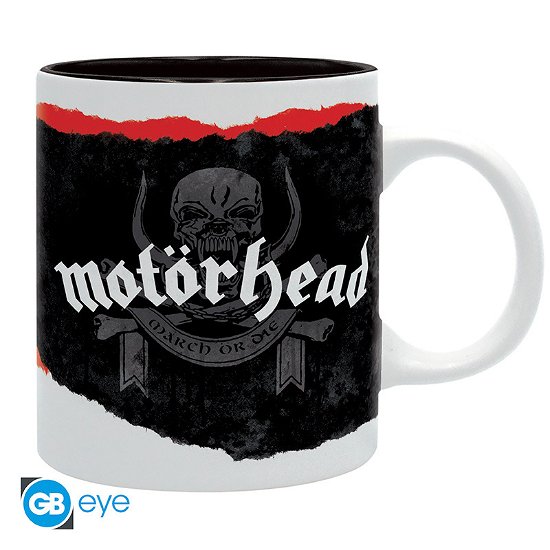 Cover for Motörhead · MOTORHEAD - Mug - 320 ml - March or Die - subli - (Legetøj)