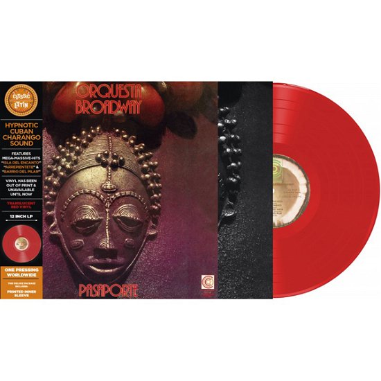 Cover for Orquesta Broadway · Pasaporte (Coco Records) (Red Vinyl) (LP) (2024)