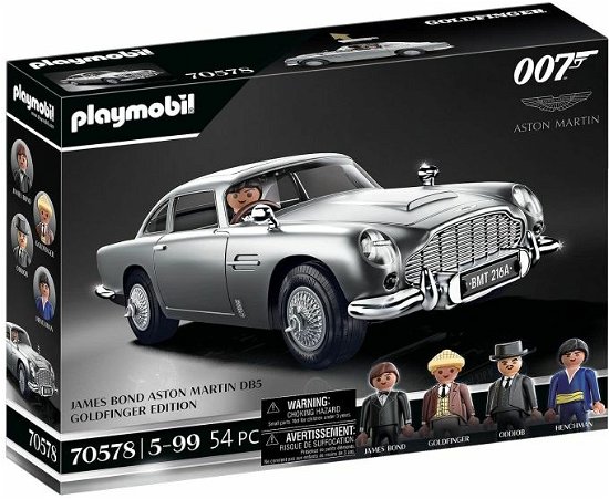 Cover for Playmobil: 70578 · James Bond Aston Martin Db5 - Goldfinger Edition (MERCH)