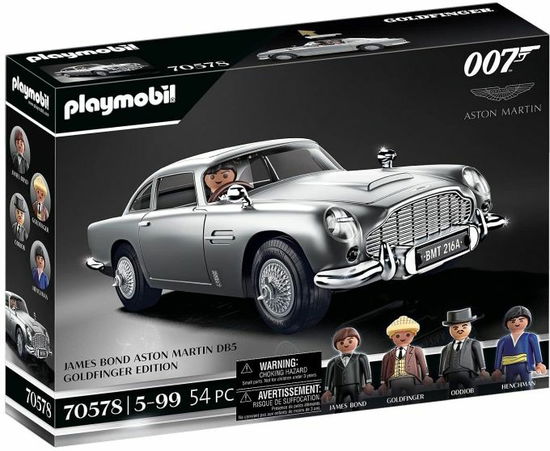 James Bond Aston Martin Db5 - Goldfinger Edition - Playmobil: 70578 - Merchandise - Playmobil - 4008789705785 - 