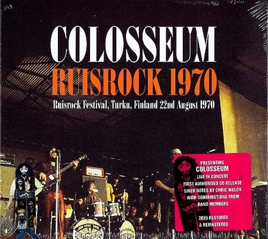 Live At Ruisrock Festival, Turku, Finland 1970 - Colosseum - Muziek - JPT - 4988044878785 - 9 oktober 2020