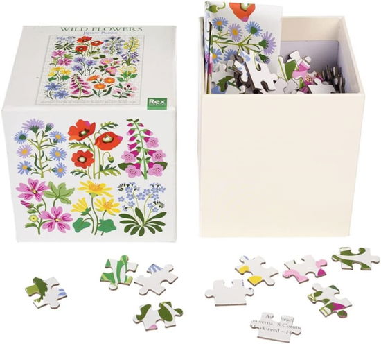 Jigsaw puzzle (300 pieces) - Wild Flowers -  - Books - REX LONDON - 5027455439785 - June 23, 2023