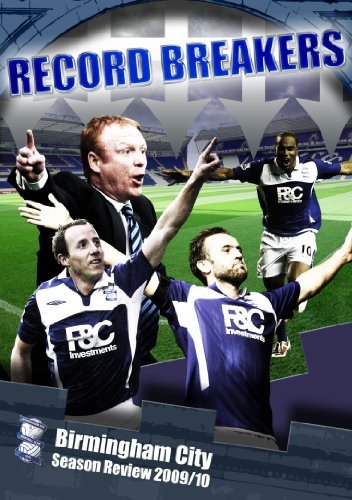 Cover for Birmingham City Fc: Season Rev · Birmingham City FC: Season Review 2009/2010 - Record Breakers (DVD) (2010)