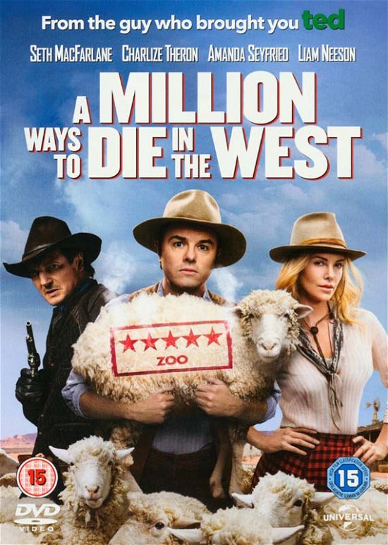 Cover for A Million Ways to Die in the W · A Million Ways To Die In The West (DVD) (2014)